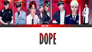 BTS (방탄소년단) - DOPE (COLOR CODED LYRICS HAN/ROM/ENG)