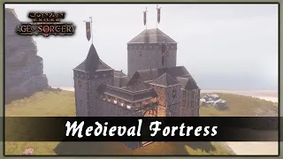 HOW TO BUILD A MEDIEVAL FORTRESS[SPEED BUILD] - CONAN EXILES