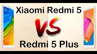 Xiaomi Redmi 5 VS Redmi 5 Plus сравнение, тесты камеры.