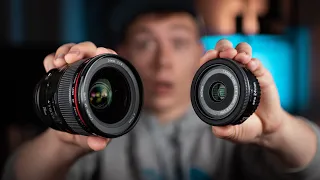 Canon EF 24mm f/1.4 vs EF-S f/2.8