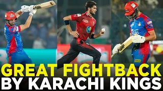 PSL 9 | Great Fightback By Karachi Kings | Karachi Kings vs Lahore Qalandars | Match 26 | M2A1A