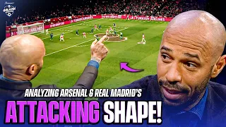 Henry's incredible analysis of Arsenal & Real Madrid's attack! | UCL Today | CBS Sports Golazo