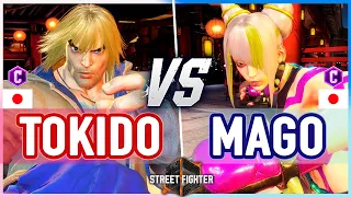 SF6 🔥 Tokido (Ken) vs Mago (Juri) 🔥 Street Fighter 6