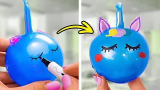 Mainan Fidget DIY yang Mudah & Lucu yang Bisa Kamu Buat di Rumah 🦄✨