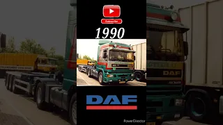 Evolution of Daf Truck (1949-2025) #daf #truck #viralvideo