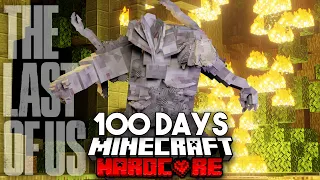 100 Days in THE LAST OF US Zombies Apocalypse in Minecraft Hardcore