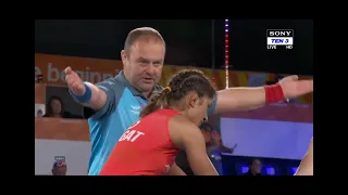 VINESH PHOGAT SEMI FINAL#commonwealthgames2022 #bajrangpunia #wrestling #indian