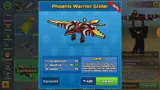 PIXEL GUN 3D - Phoenix Warrior Glider - REVIEW!!!!