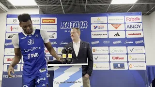E. Hartikainen Oy Lehdistötilaisuus | Kataja Basket vs BC Nokia 80-93 | 29.4.2024