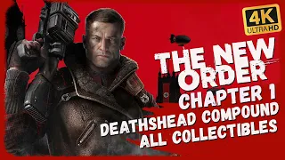 Wolfenstein The New Order Chapter 1 Gameplay 4K All Collectibles