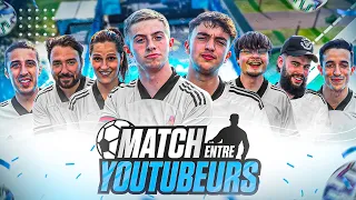 ÉNORME MATCH DE FOOT ENTRE YOUTUBEURS ! (on s'est donné à fond sur le terrain)