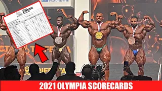 2021 Mr. Olympia Scorecards: Let's Talk About the Results