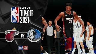 Nba 2k22 Mobile Arcade | With Commentary Edit - Mavericks vs Heat simulation