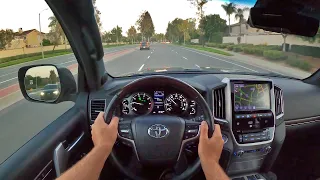 2021 Toyota Land Cruiser POV Dusk Drive (3D Audio)(ASMR)