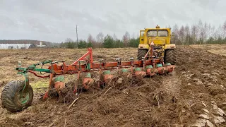 Kirowiec K700A nr 2 TEST POD OBCIĄŻENIEM czyli ORKA PO LESIE!!! Rolnik Łukasz