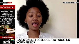 Budget 2022 | SAYEC wants budget to be focused on the youth