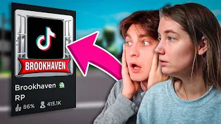 Тик Ток СЛОМАЛ Брукхейвен РП Роблокс! Проверяем лайфхаки с Брайсом в Brookhaven RP Roblox