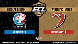 ECL Elite Winter '23 HIGHLIGHTS | JYP Jyväskylä vs. ZSC Esports - NHL 23 EASHL 6s Gameplay