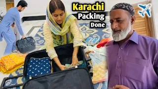 Meri Packing Hu Gayi🛬-BaBa Shadi Se Khush Hn ?😭