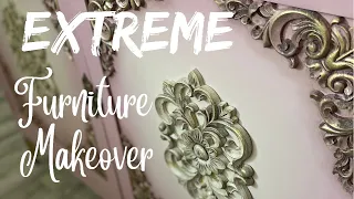 Extreme Furniture Makeover | Start to Finish Furniture Flip | Trash to Treasure