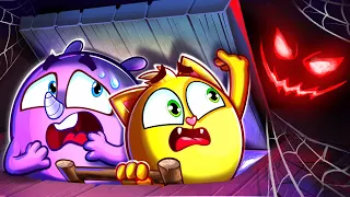 Something In The Dark Song 😨 | Funny Kids Songs 😻🐨🐰🦁 And Nursery Rhymes by Baby Zoo