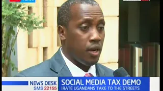 Ugandan police fire live bullets at demonstrators against Social Media Tax | KTN News Desk