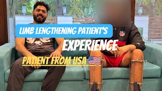 Patient experience after limb lengthening surgery | Patient from USA🇺🇲 | Height Surgery