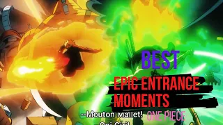 Top 10 Legendary/Epic Entrance Moments in One Piece