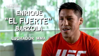 Pequeñas Grandes Historias CAP #23 Enrique 'El Fuerte' Barzola - Lucha MMA / Artes Marciales mixtas