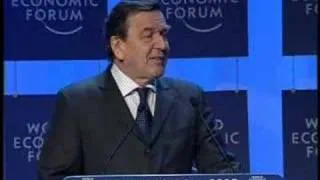 Davos Annual Meeting 2005 - Gerhard Schröder