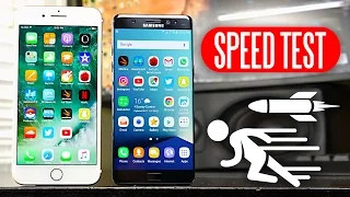 iPhone 7 Plus vs Samsung Galaxy Note 7 - Which One is Faster?