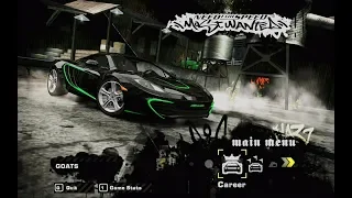 NFSMW | Mclaren MP4 -12C |+ Junkman Tunning