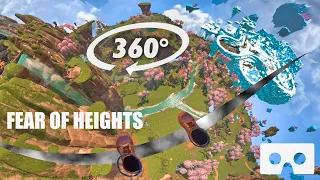 360° VR FEAR OF HEIGHTS! - DON'T FALL! - Virtual Reality Experience