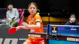 安藤みなみ Minami Ando トップおとめピンポンズ名古屋 ノジマＴリーグ 2022-2023レギュラーシーズンベストオーダー賞【第4マッチ】【卓球 Tリーグ公式】