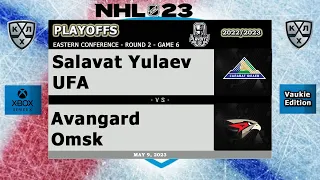 KHL - Salavat Yulaev UFA vs Avangard Omsk - Gagarin Cup - Season 2022/23 - NHL 23