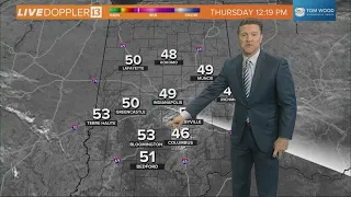 Live Doppler 13 forecast | Noon Update for Thursday, April 25, 2024