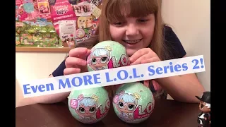 Opening More NEW LOL Surprise Series 2 Dolls! 7 Layers of Surprise - Unboxing & Review #CollectLOL