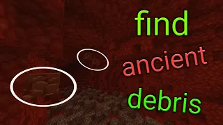 How To Get Ancient Debris Quickly In Minecraft 1.16 (20w06a)