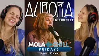 AURORA live stream at Mola Chill Fridays (2021) - REACTION & Commentary