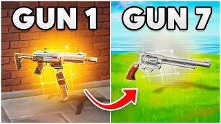 Extreme Fortnite Gun Game!