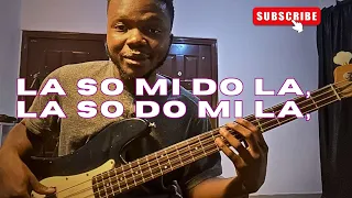 Learn these 2 POWERFUL BASSLINES for African Praise