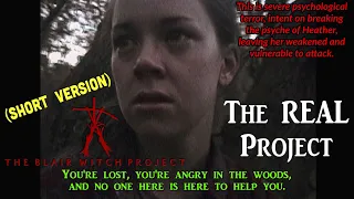 The Blair Witch Project , or The Murder of Heather Donahue ( IMO - Film Theory ) - Short Version