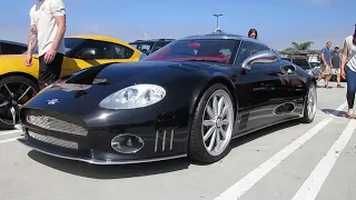 Rare 2003 Spyker C8 Laviolette (w/ startup)