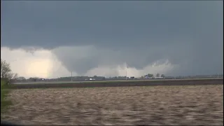 Houghton/Salem/New London, Iowa tornado full chase 4/16/2024