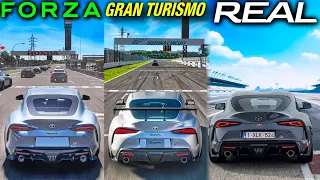 Forza Motorsport vs Gran Turismo 7 vs Real Life