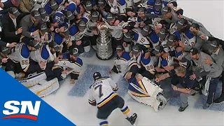 Pat Maroon Nearly Misses Stanley Cup Photo With Blues