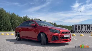 Установка тюнингового бампера на Лада Веста | Бампер MAGNET для Lada Vesta