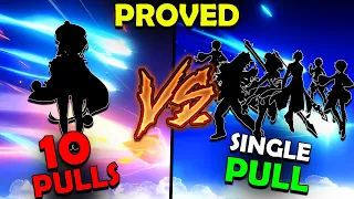 10 Pulls VS 1 Pull, Myth Buster - Genshin Impact
