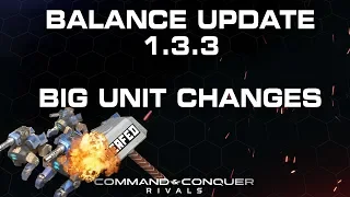 C&C Rivals: BIG BALANCE UPDATE - War dogs get the NERF HAMMER.