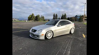 Slammed Mercedes C320 Sport Coupe W203 Cl203 - No Bad Days Club